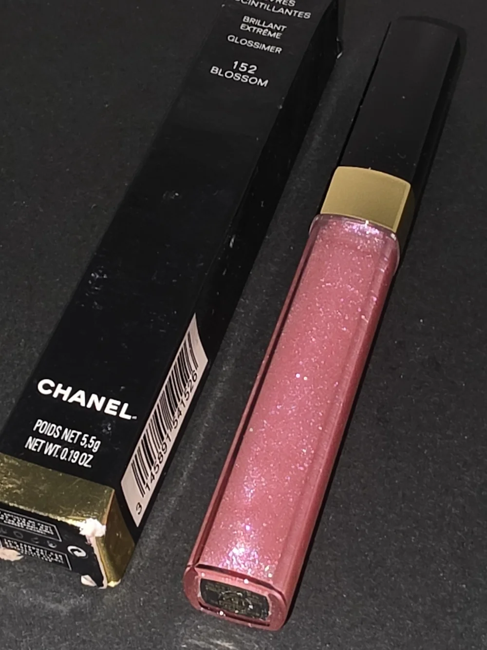 CHANEL LEVRES SCINTILLANTES BRILLIANT EXTREME Glossimer Lip Gloss -152 